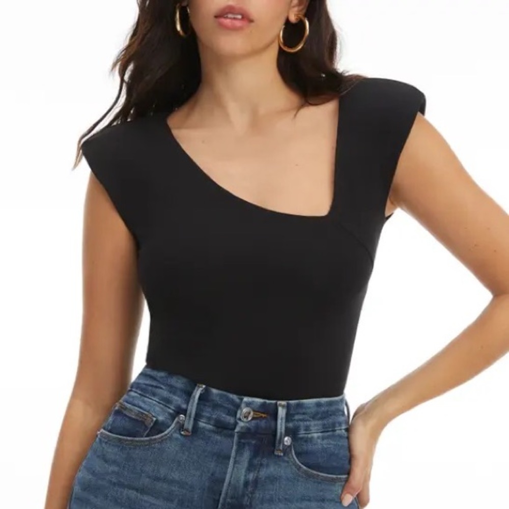 Asymmetrical Bodysuit NWT